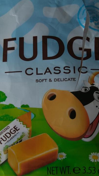 Fotografie - fudge mléčný bonbon classic soft & delicate
