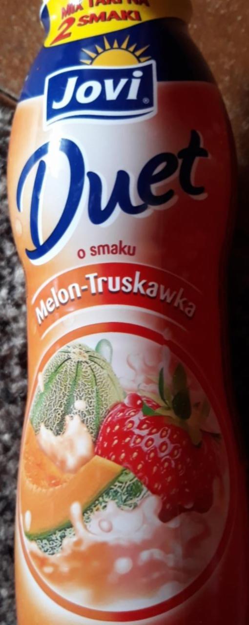 Fotografie - Duet Napój jogurtowy o smaku melon-truskawka Jovi