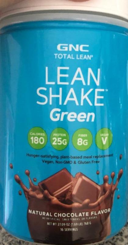 Fotografie - Total Lean Leanshake Green Natural Chocolate Flavor GNC