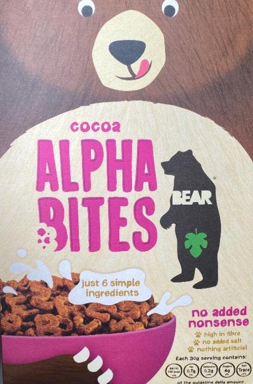 Fotografie - Cocoa alpha bites Bear