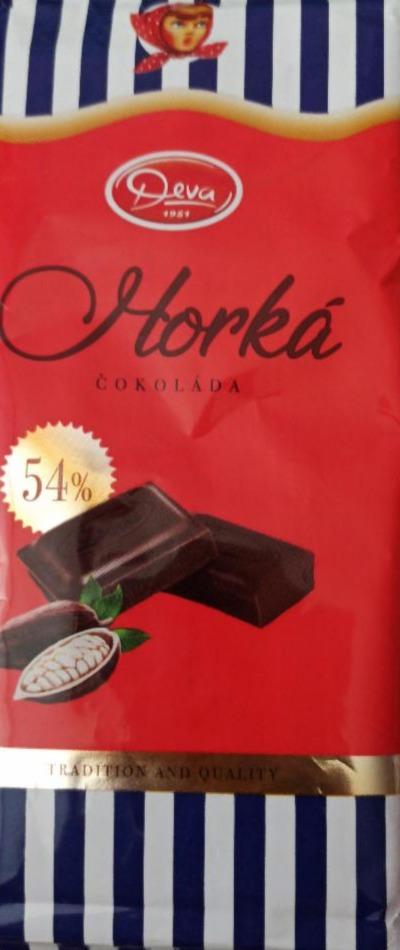 Fotografie - horká čokoláda 54% Deva