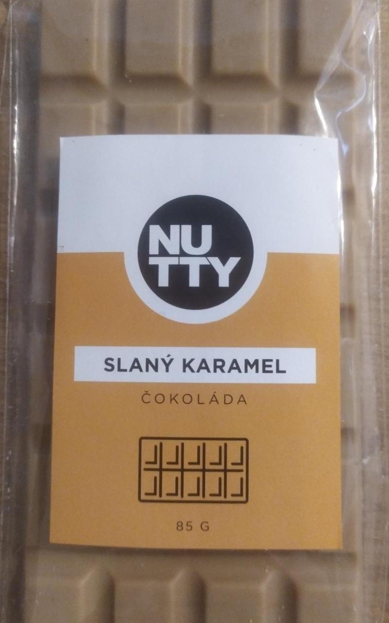 Fotografie - Slaný karamel čokoláda NUTTY