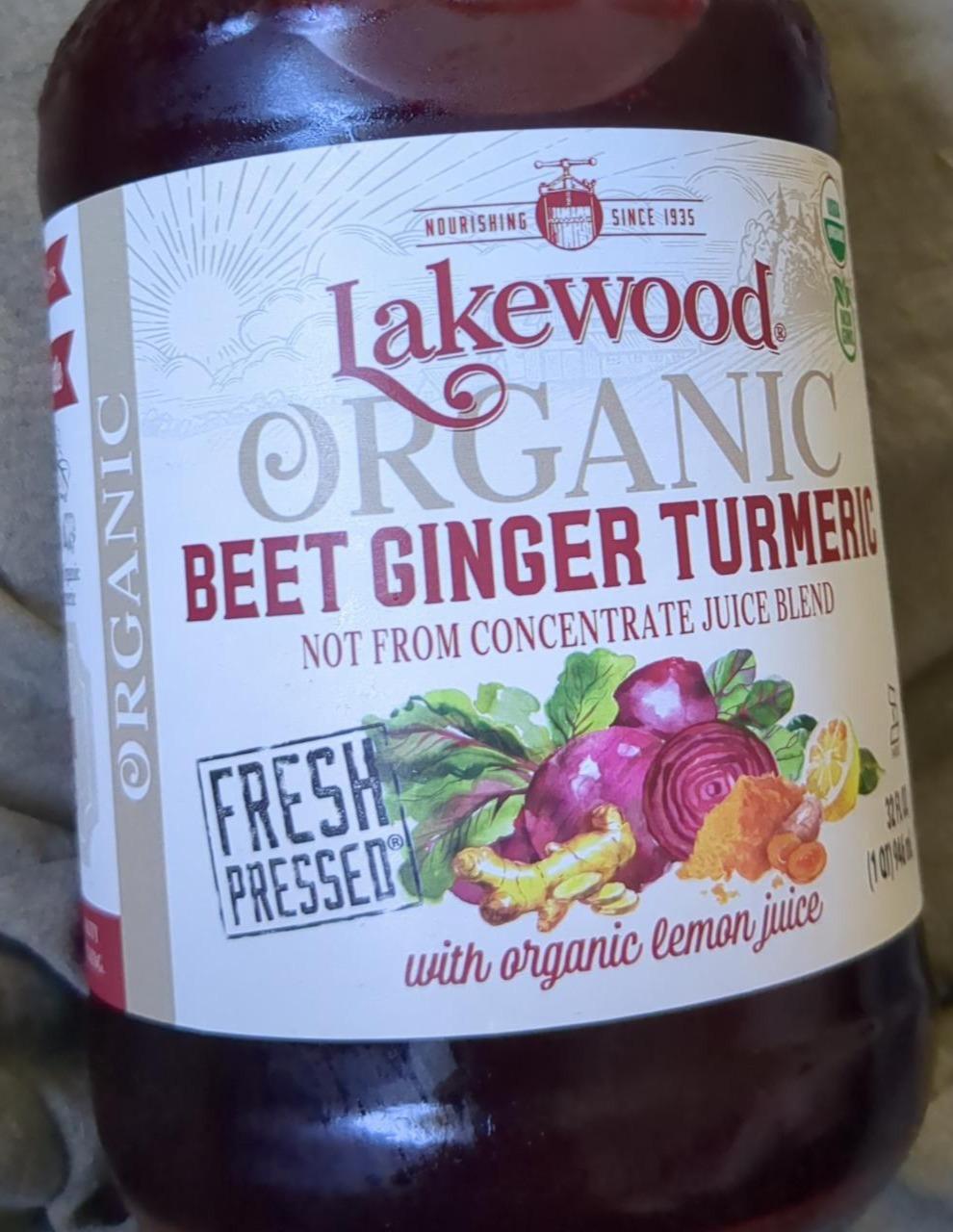 Fotografie - Organic Beet Ginger Turmeric Juice Lakewood