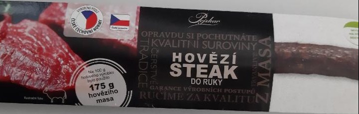 Fotografie - Hovězí steak do ruky Pejskar