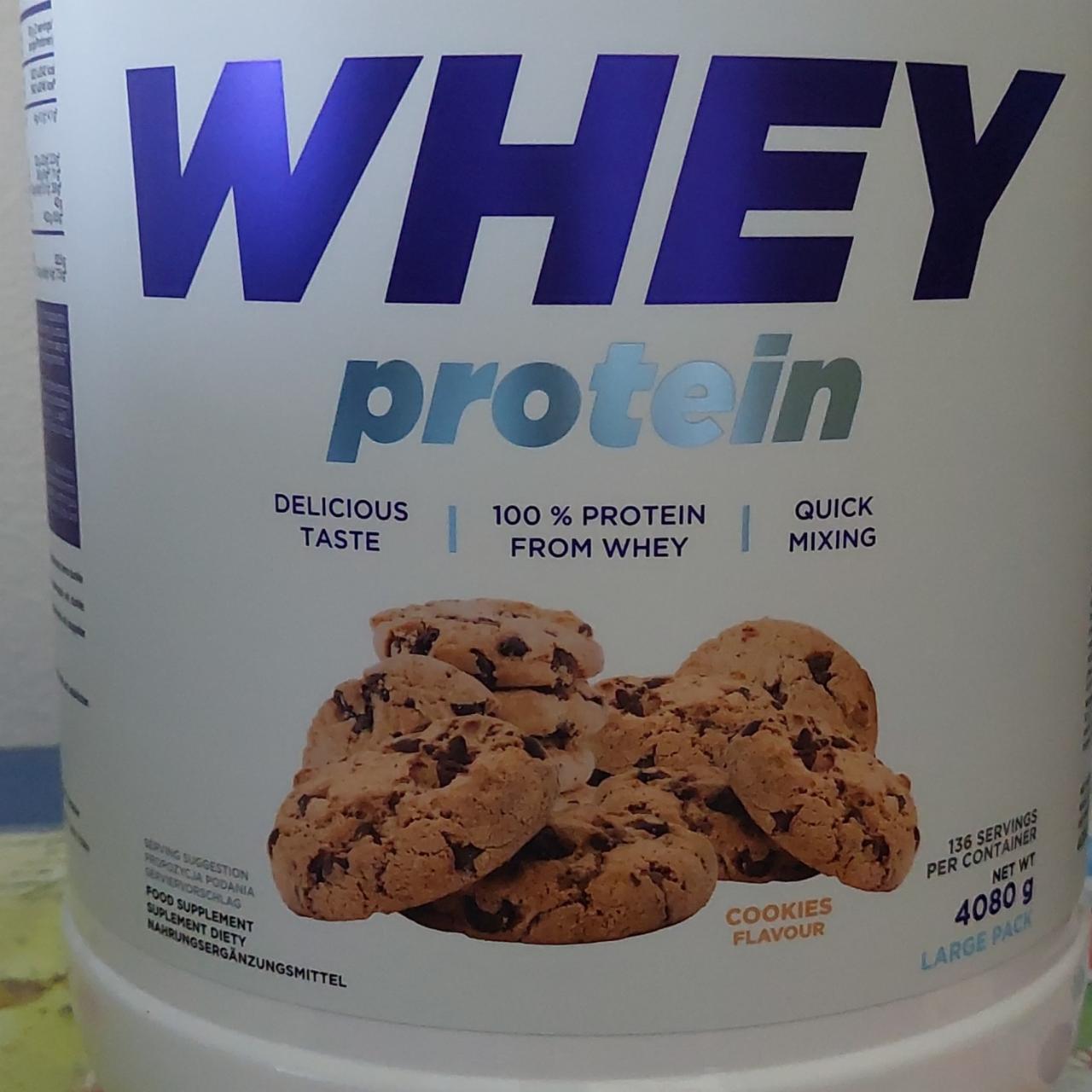 Fotografie - Whey Protein Cookie flavour Allnutrition
