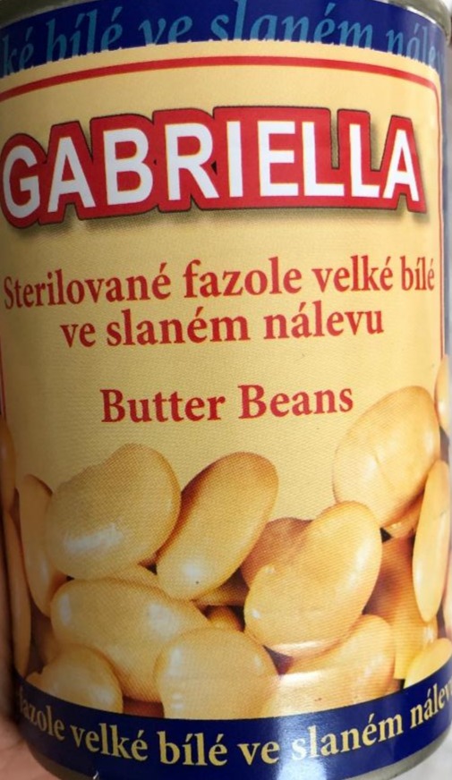 Fotografie - sterilované fazole velké bílé Gabriella