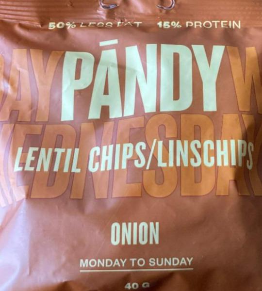 Fotografie - Lentil chips/linschips onion Pandy