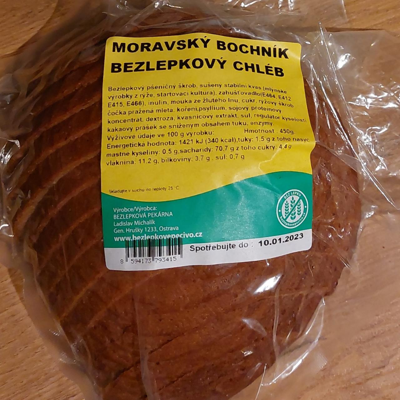Fotografie - Moravský bochník bezlepkový chléb Michalík