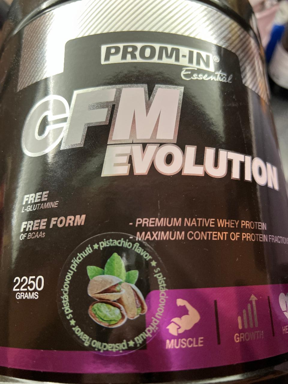 Fotografie - Essential Pure CFM 80 protein pistácie Prom-in