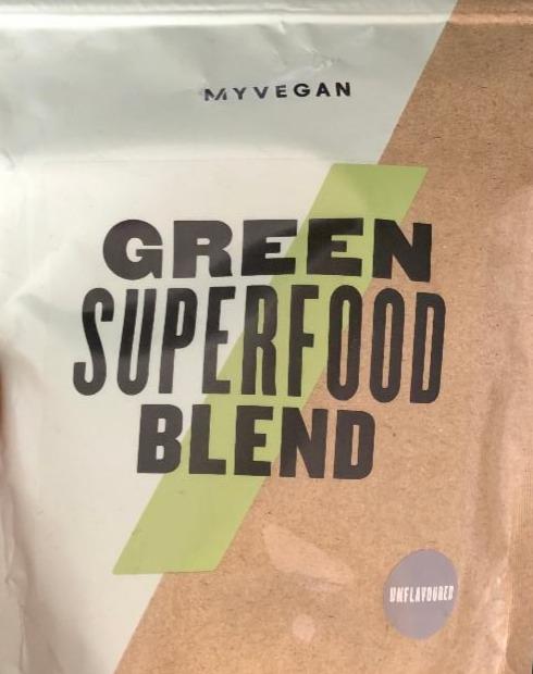 Fotografie - Green Superfood Blend Unflavoured MyVegan