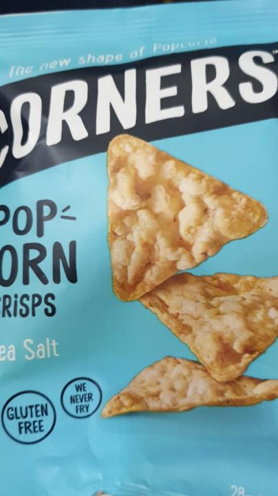 Fotografie - Corners Popcorn crisps Sea salt BFY