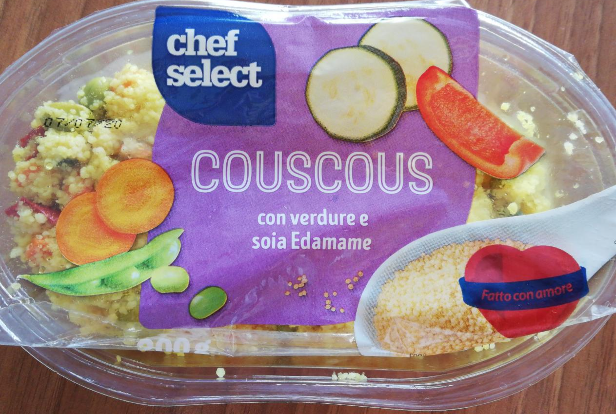 Fotografie - Couscous con verdura e soia edamame Chef Select