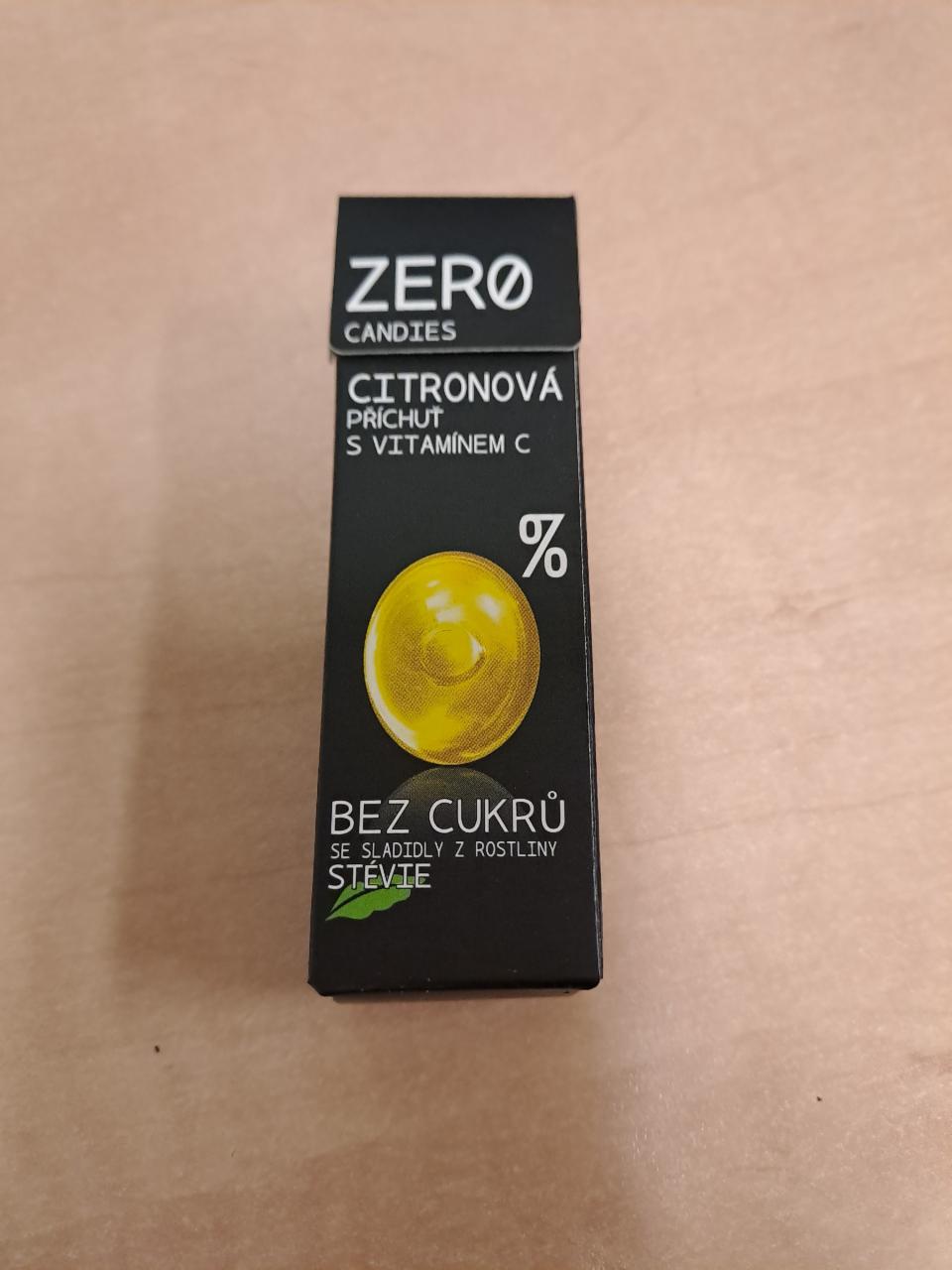 Fotografie - Zero Candies citronové s vitamínem C
