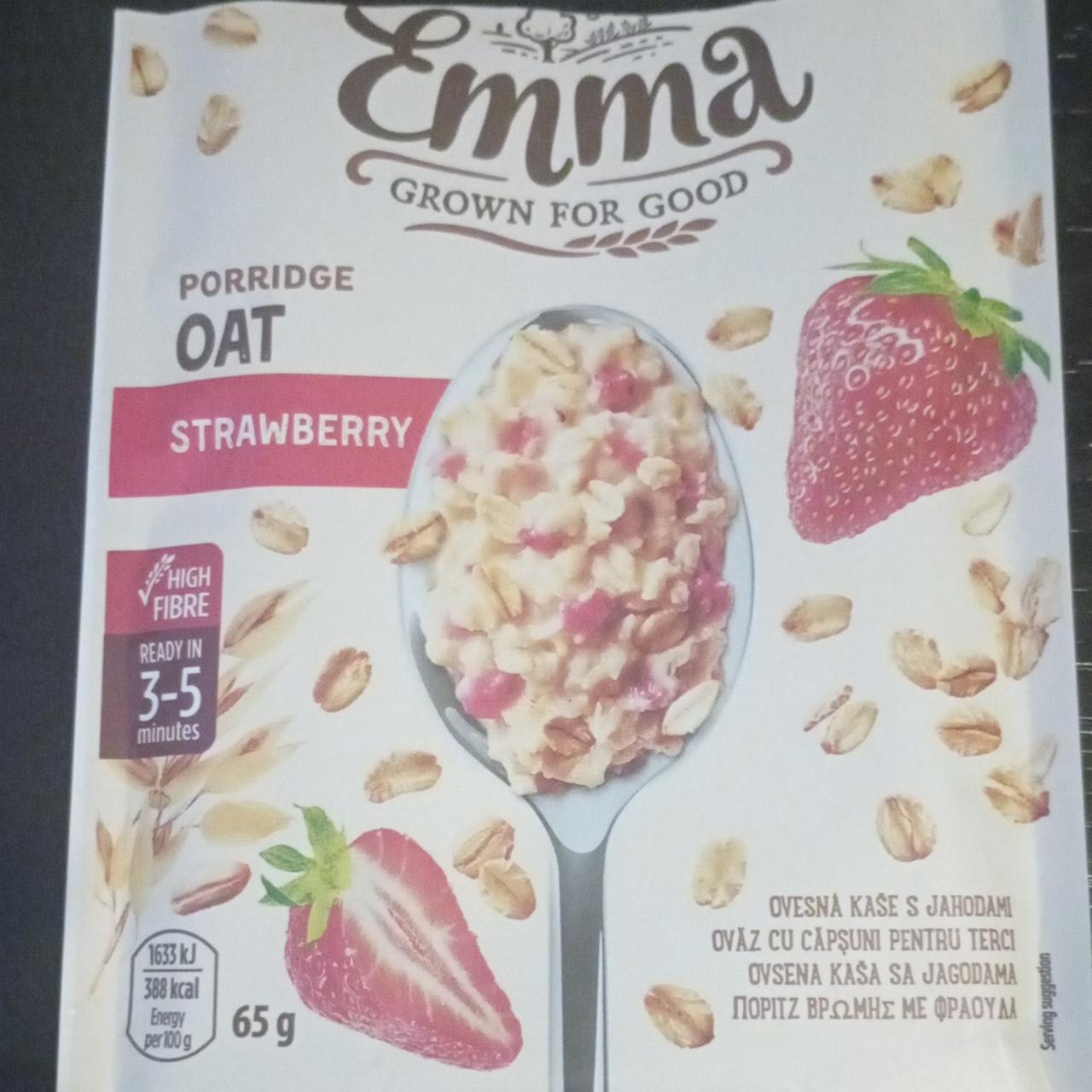 Fotografie - Porridge oat strawberry Emma Grown For Good