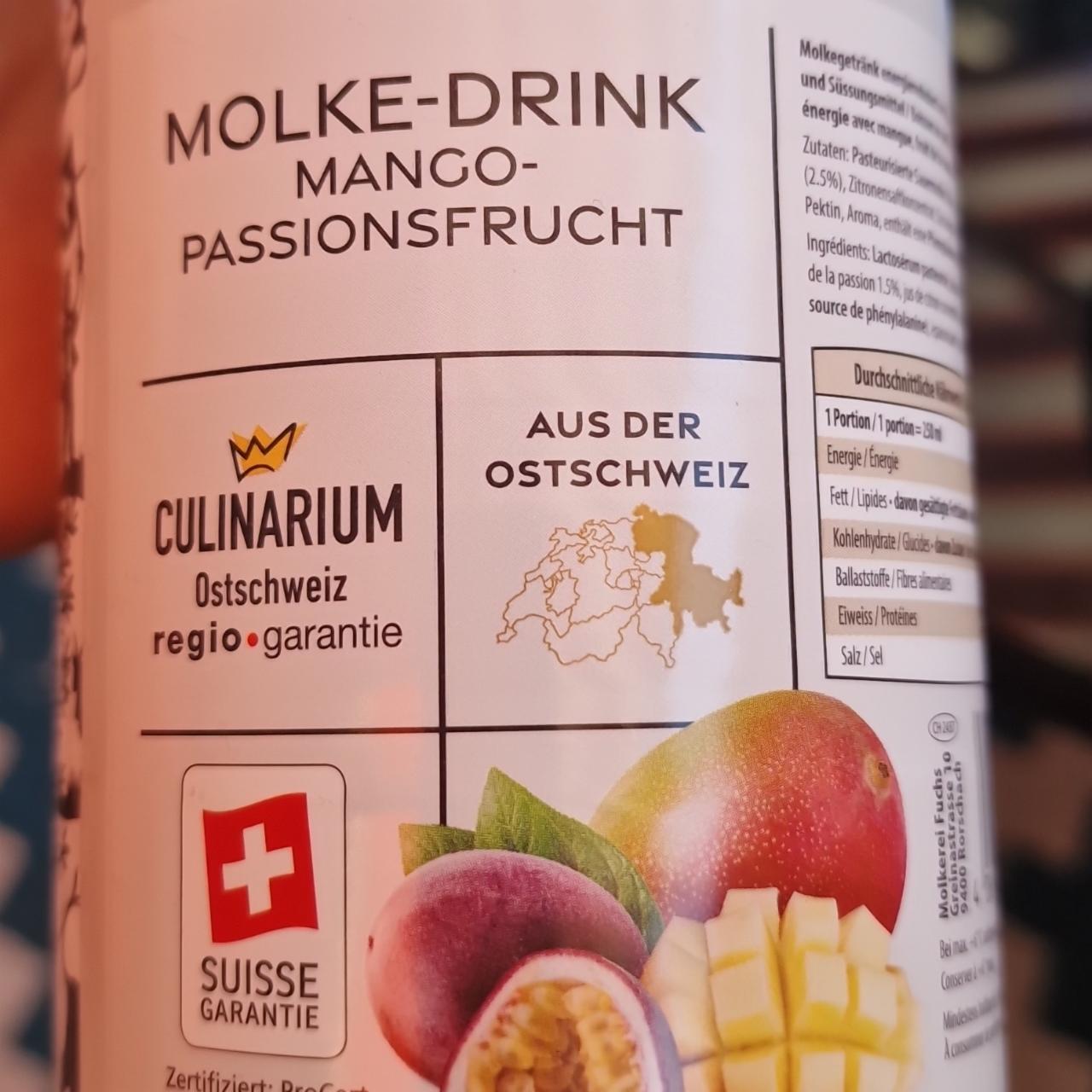 Fotografie - Molke-Drink Mango Passionsfrucht Culinarium