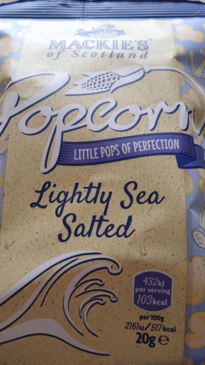 Fotografie - Popcorn lightly sea salted