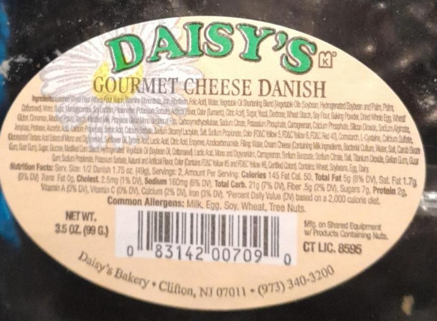 Fotografie - Gourmet cheese danish Daisy's