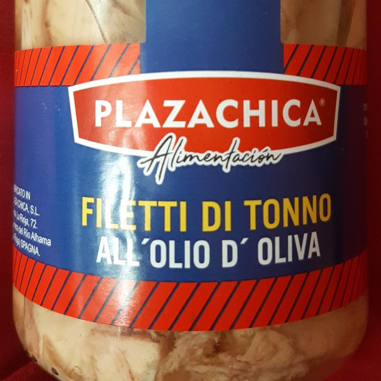 Fotografie - Tuňák filety v olivovém oleji Plazachica