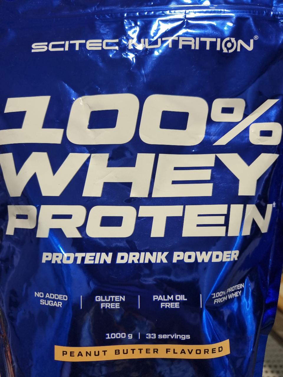 Fotografie - 100% Whey protein 100% Scitec Nutrition