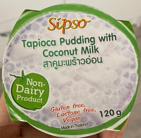 Fotografie - Tapiokový puding s kokosovým mlékem Sipso