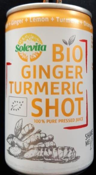 Fotografie - Bio ginger turmeric shot Solevita
