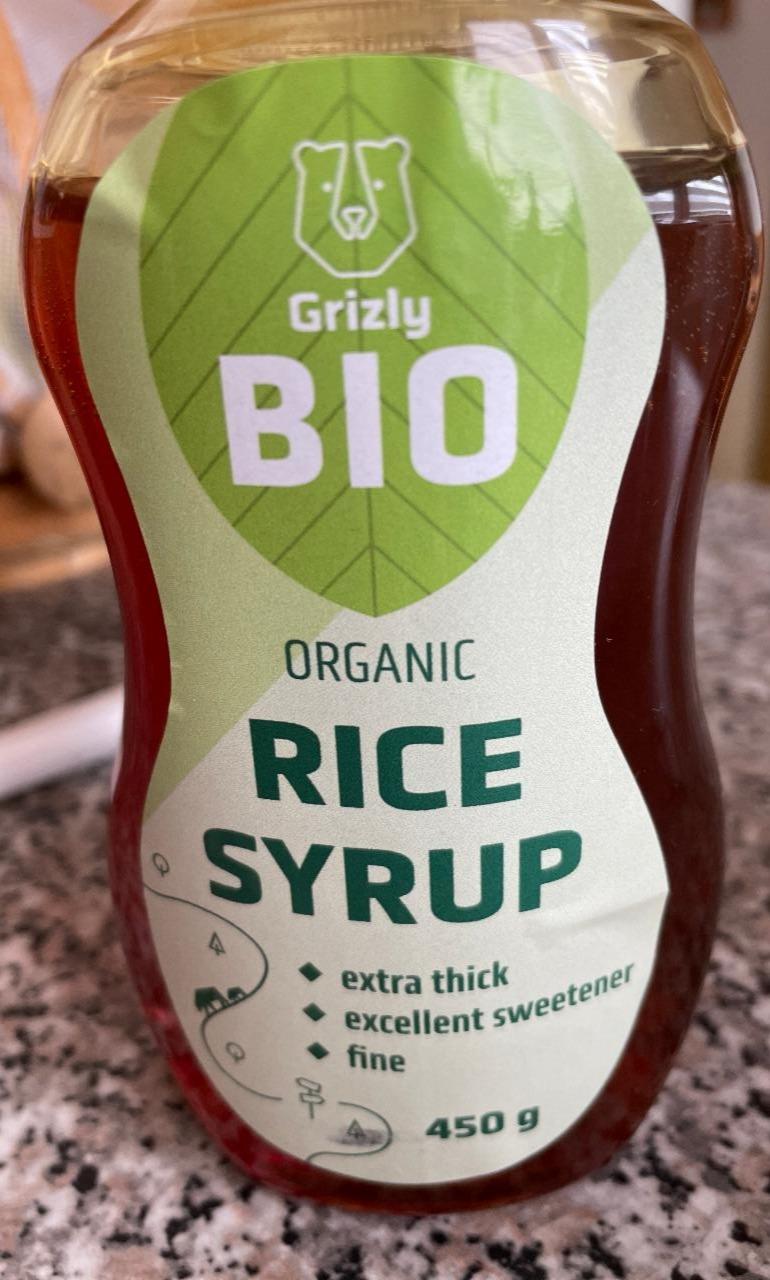 Fotografie - Organic Rice syrup Grizly Bio