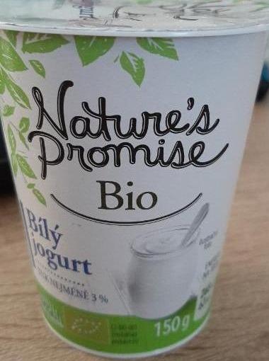 Fotografie - Bílý jogurt 3% bio Nature's Promise