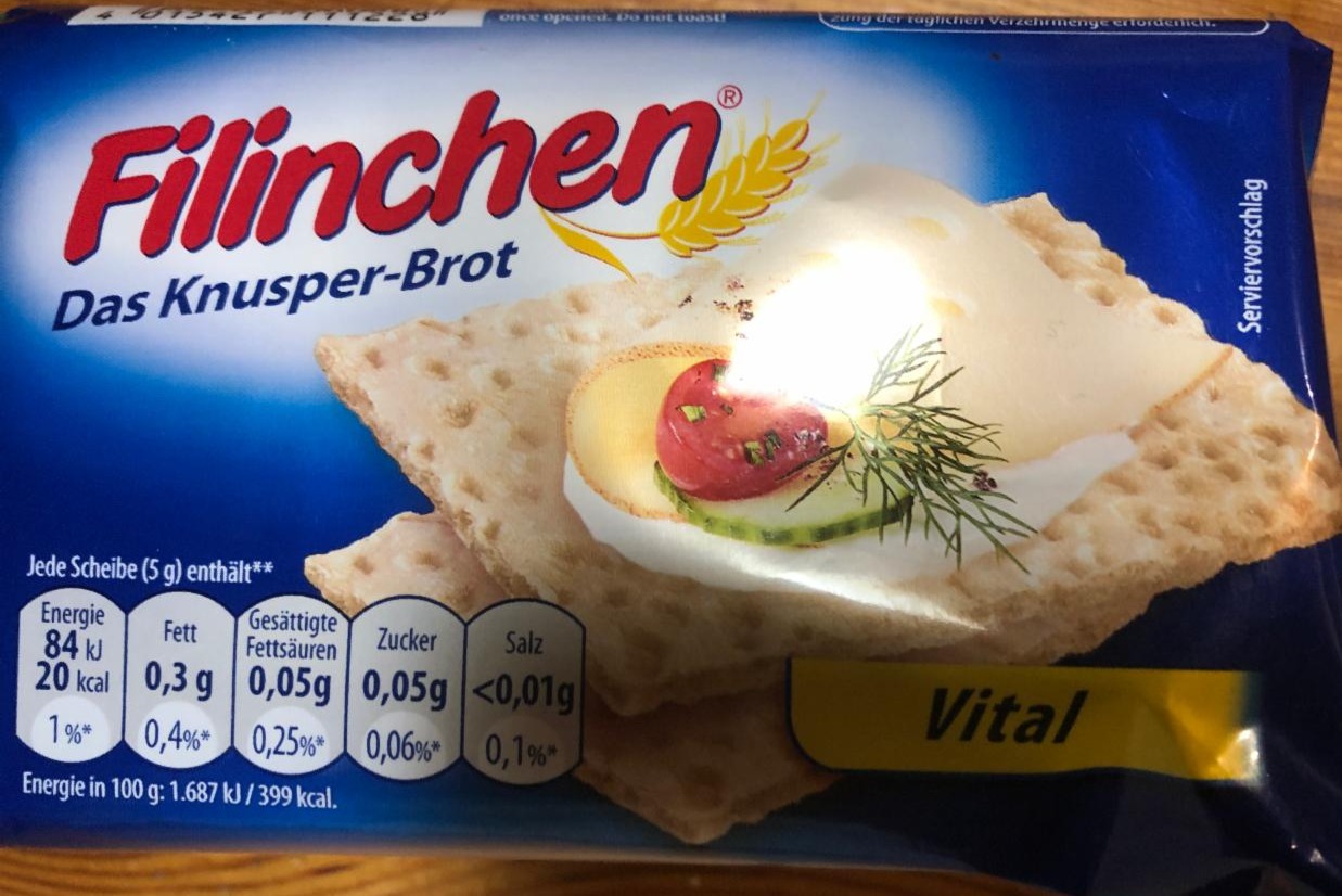 Fotografie - Das Knusper-Brot Vital Filinchen