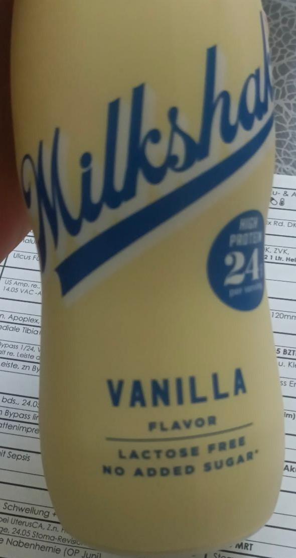 Fotografie - Milkshake vanilla flavour Barebells