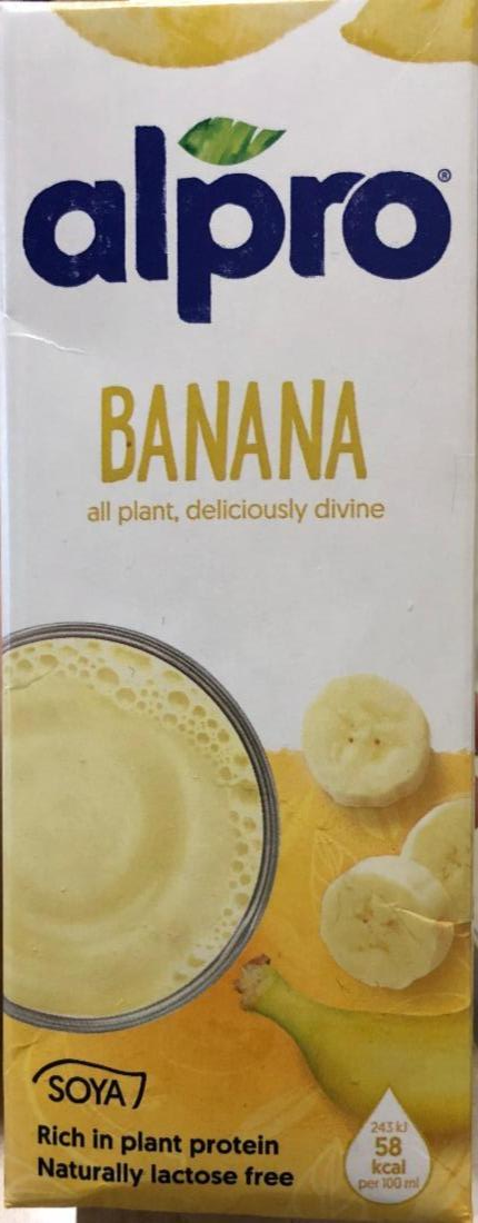 Fotografie - Alpro sójový nápoj banánový