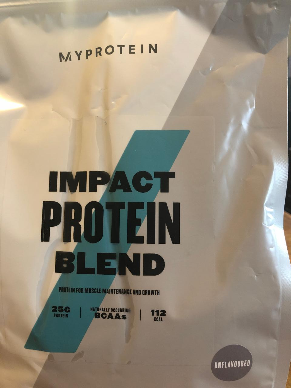 Fotografie - Impact Protein Blend Unflavoured Myprotein
