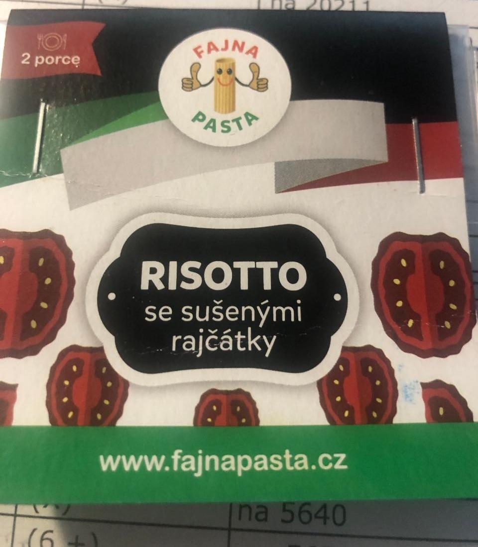 Fotografie - Risotto se sušenými rajčátky Fajna Pasta