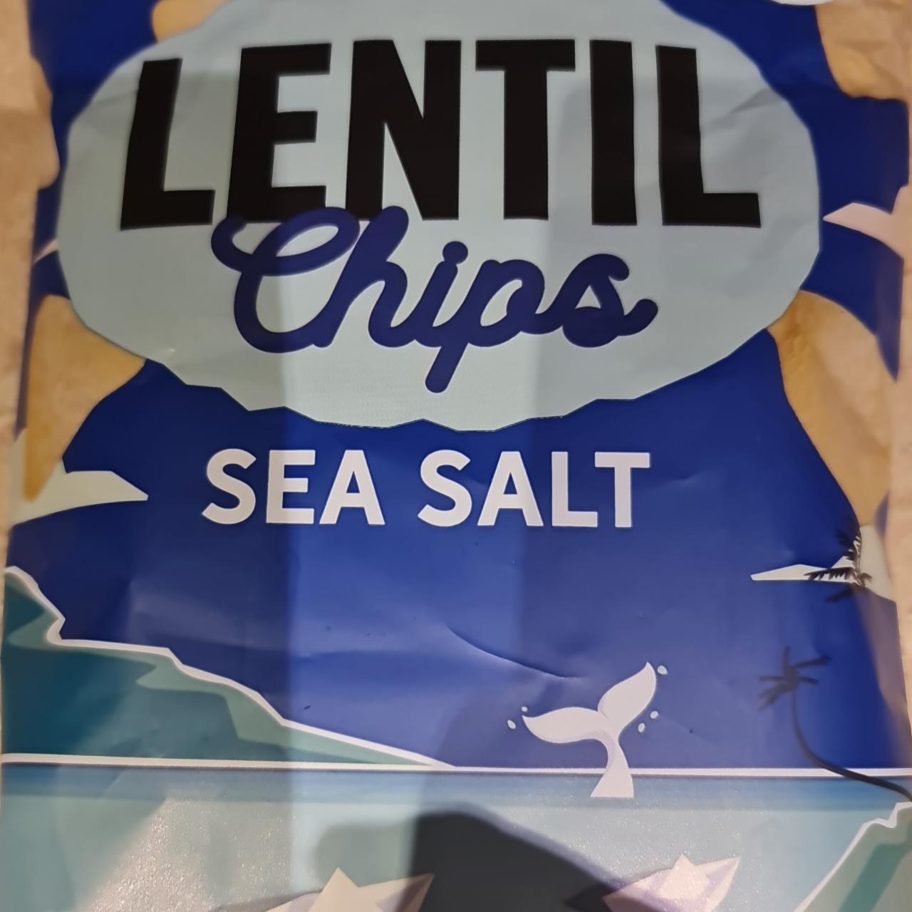 Fotografie - Lentil chips sea salt Snackrite