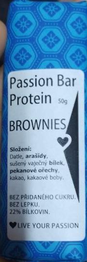 Fotografie - Passion protein bar Brownies