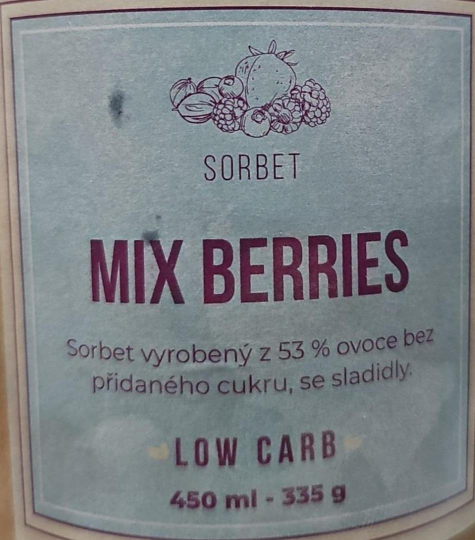 Fotografie - Sorbet Mix berries low carb Rohlik.cz