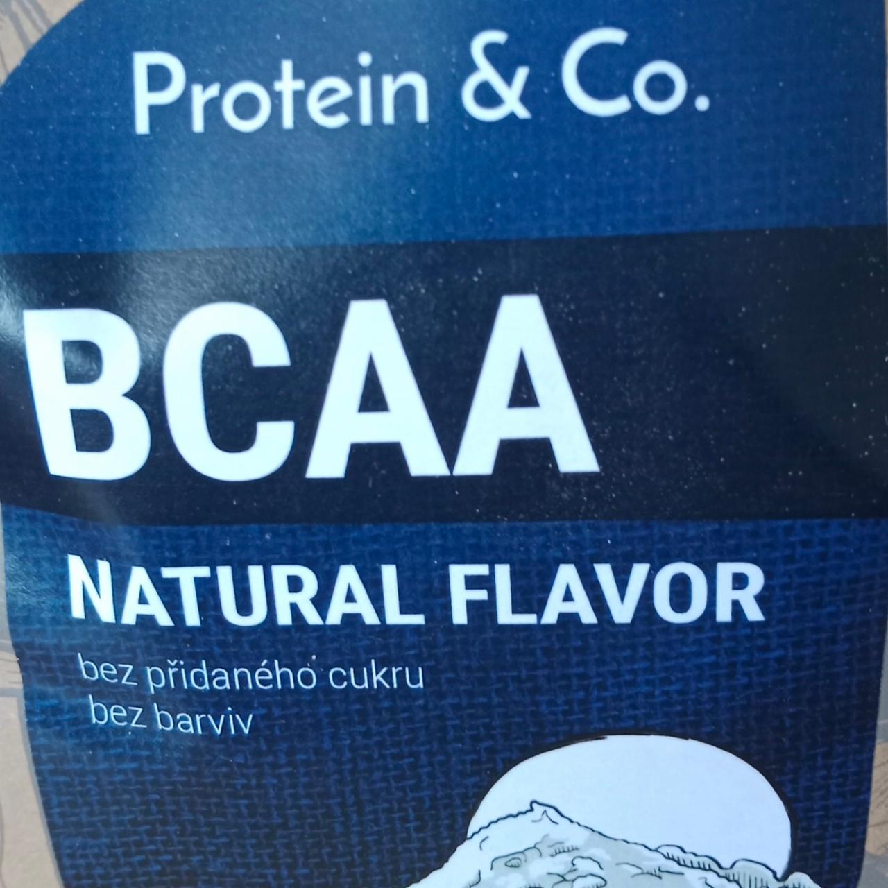 Fotografie - BCAA Natural Flavor Protein & Co.