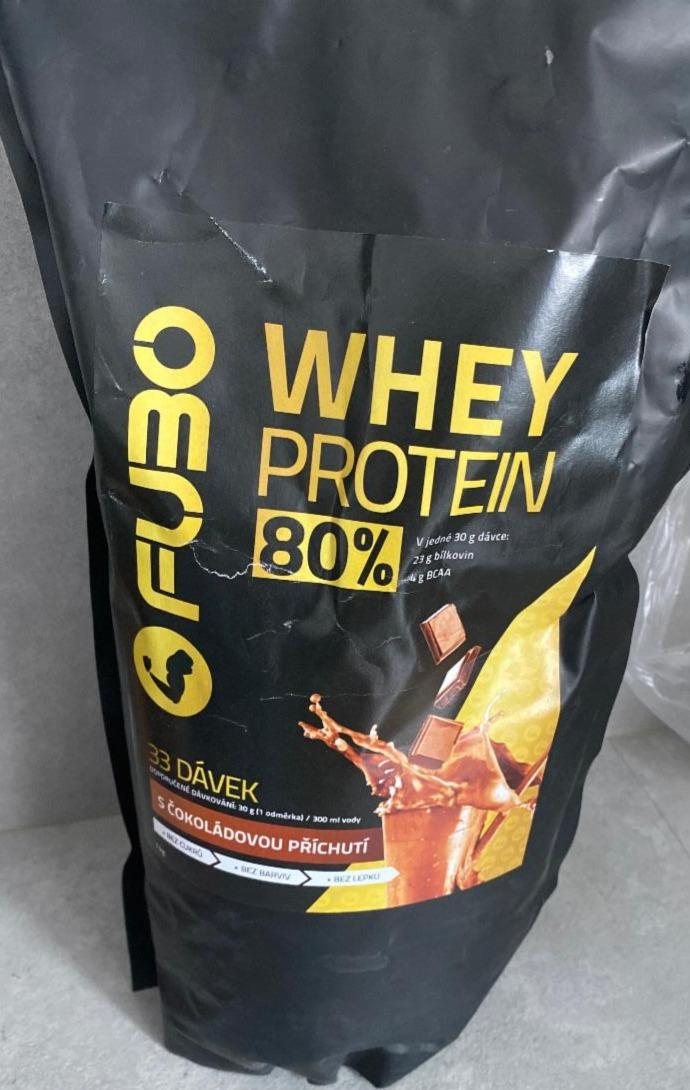 Fotografie - Whey Protein 80 čokoláda FUBO