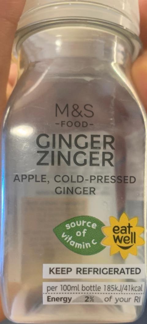 Fotografie - Ginger Zinger M&S Food