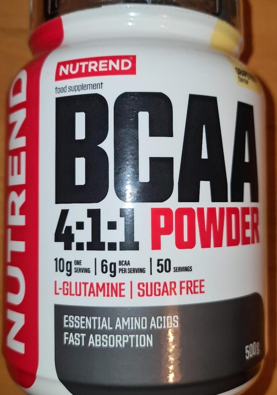 Fotografie - BCAA 4:1:1 powder grapefruit Nutrend