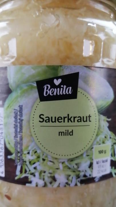 Fotografie - Sauerkraut mild Benita