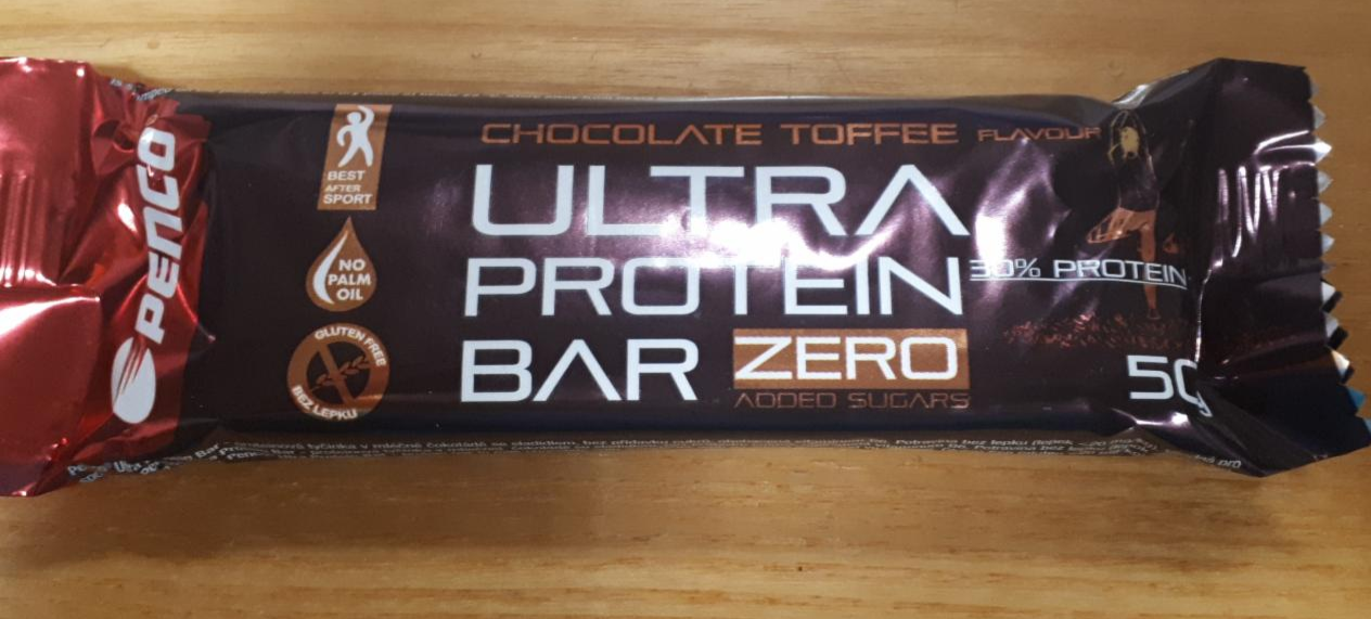 Fotografie - Ultra Protein Bar 30% chocolate toffee flavour Penco