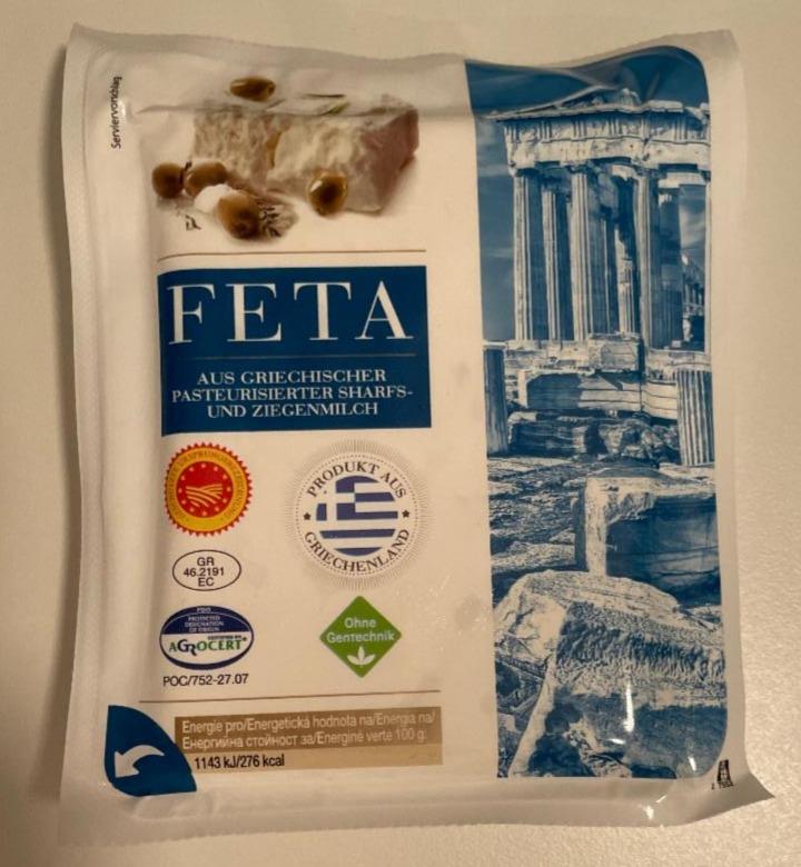 Fotografie - Feta aus griechischer pasteurisierter sharfsund ziegenmilch Omiros