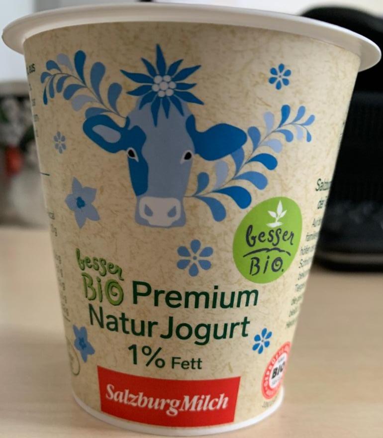 Fotografie - Premium Natur Joghurt 1% Fett Besser Bio