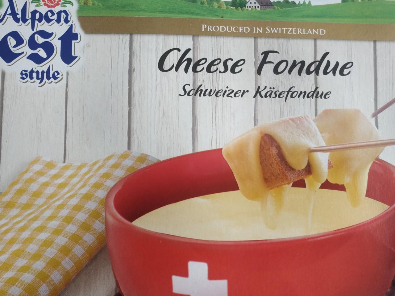 Fotografie - Cheese fondue Alpen fest style