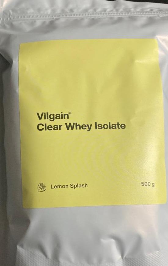 Fotografie - Clear Whey Isolate Lemon Splash Vilgain