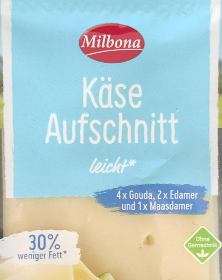 Fotografie - Käse Aufschnitt leicht 30% Milbona