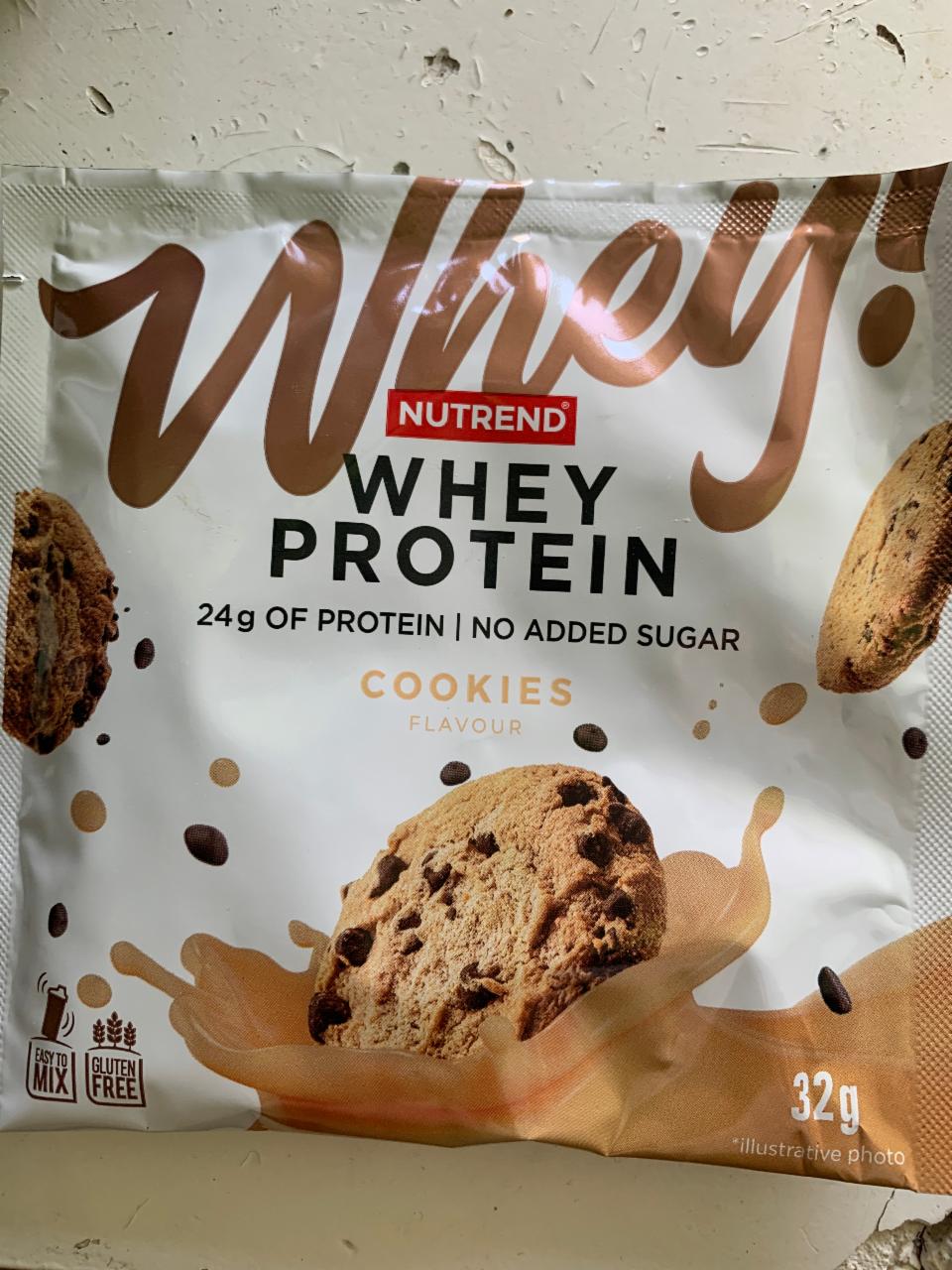 Fotografie - Whey Protein Cookies flavour Nutrend