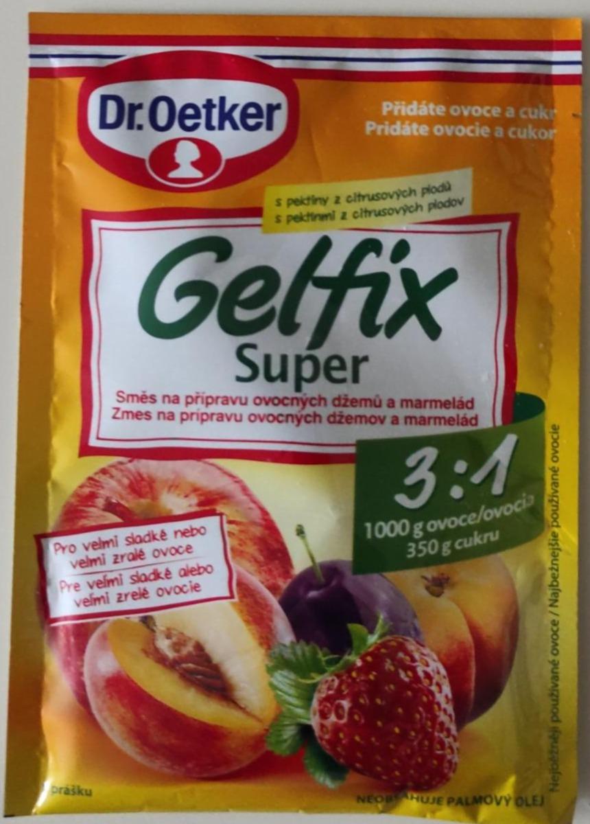 Fotografie - Gelfix super 3:1 Dr.Oetker