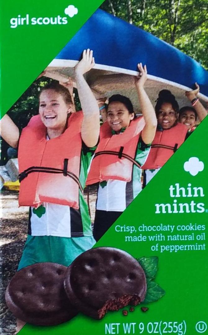 Fotografie - Thin mints sušenky girl scouts
