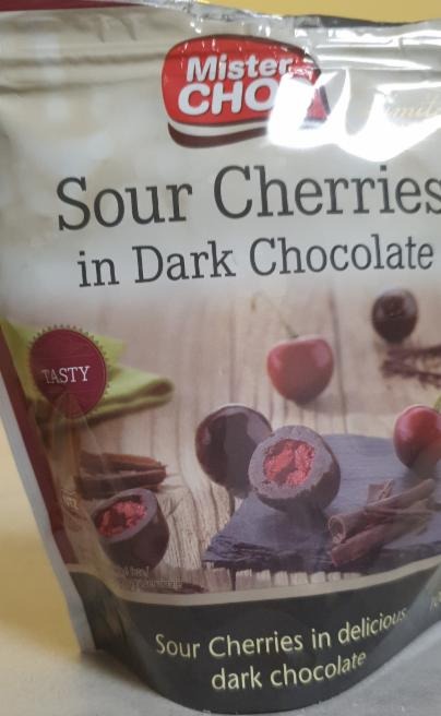 Fotografie - Sour Cherries in Dark Chocolate Mister Choc